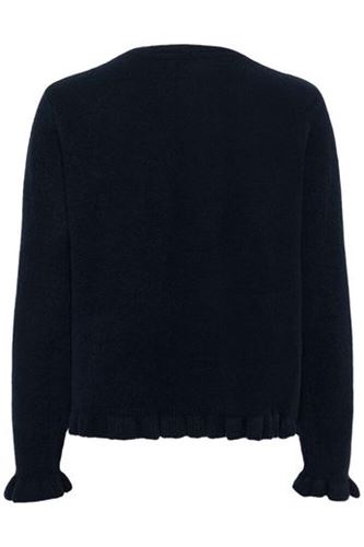 Tröjor/Koftor - KBNoabelle frill cardigan – Inkwell